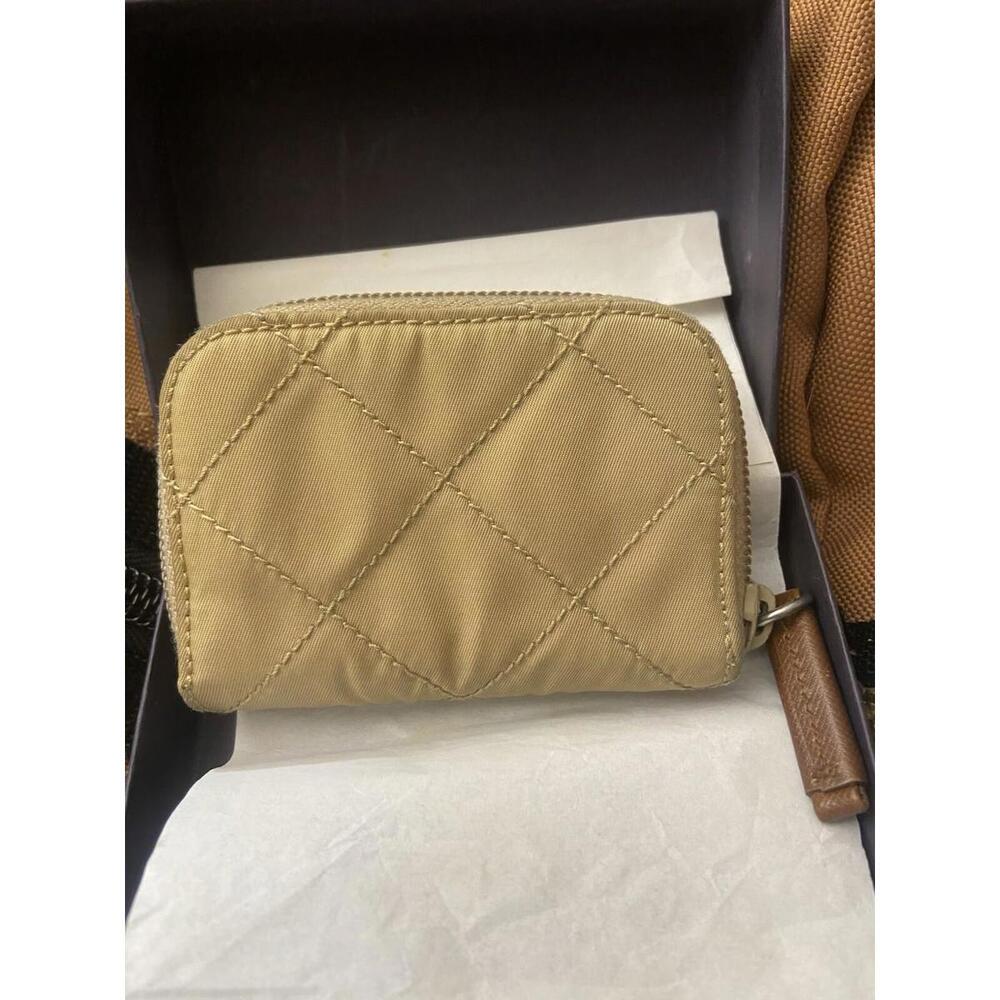 Prada Tessuto quilted nylon saffiano keychain case, card/box - Picture 3 of 13
